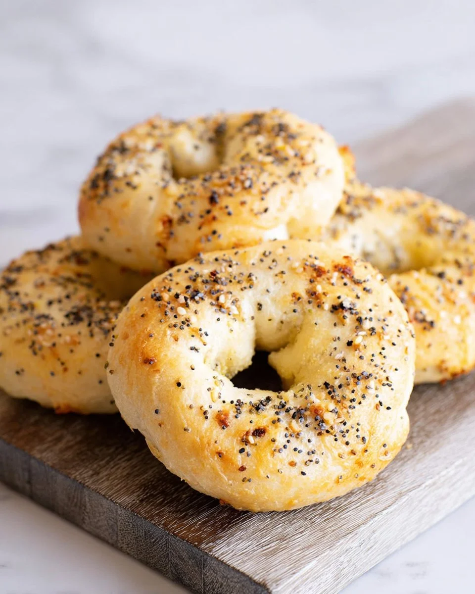 Cottage Cheese Bagels