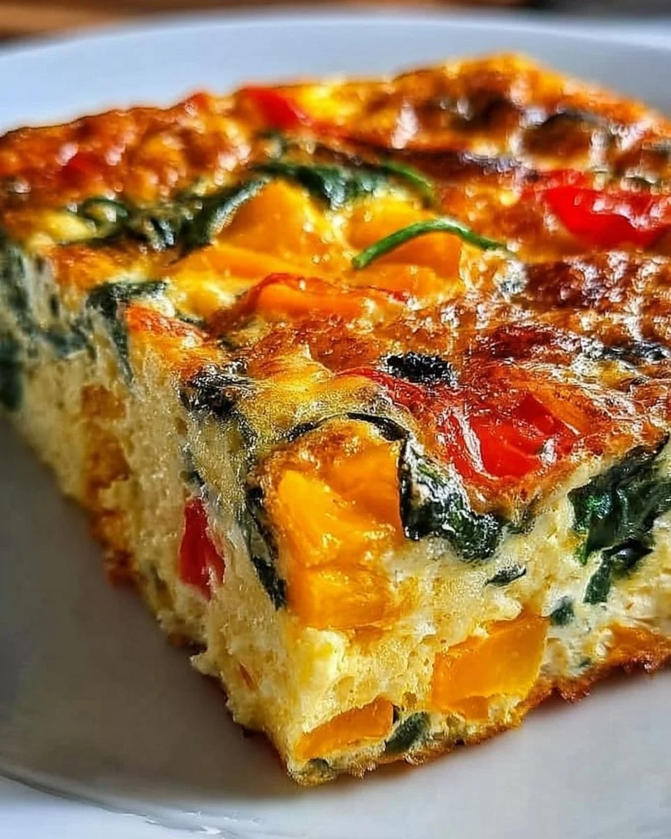 Cottage Cheese Egg Bake (High Protein!)
