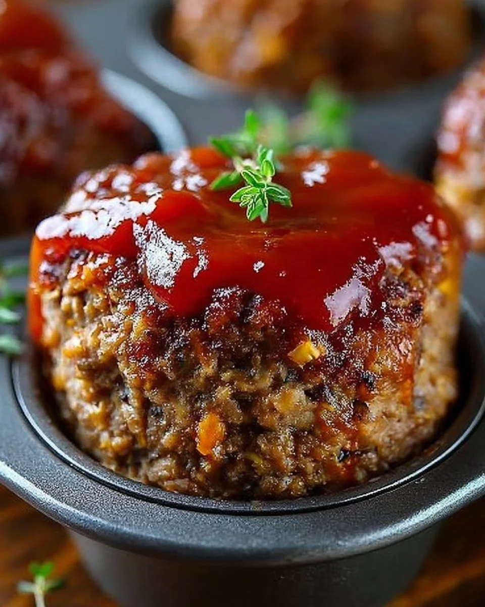 Meatloaf in a Muffin Pan