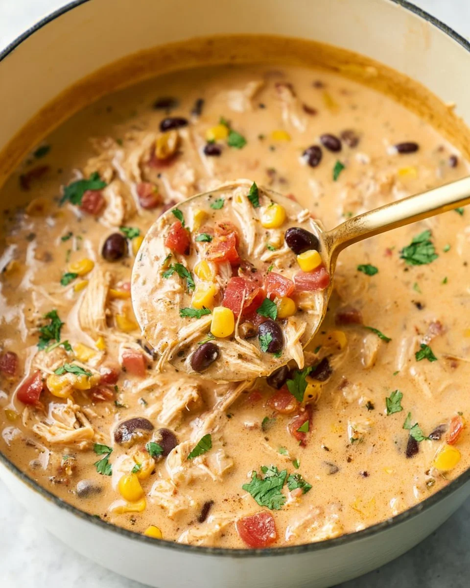 Easy Chicken Taco Soup