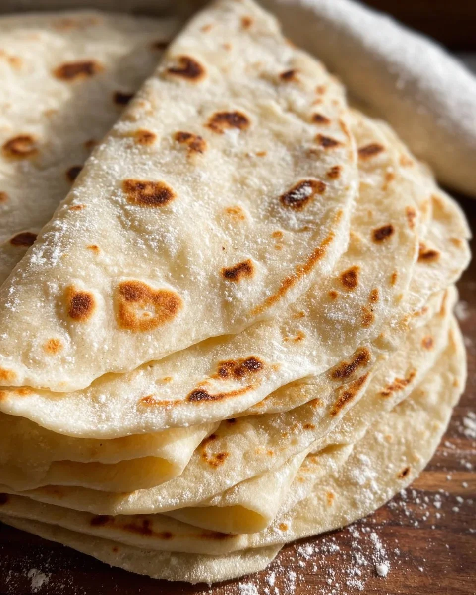Easy Flour Tortillas From Scratch