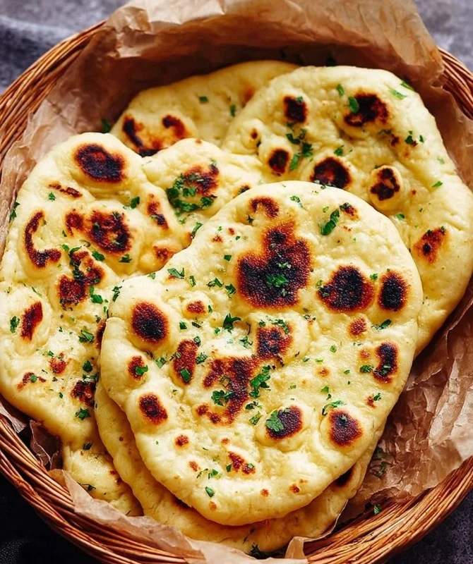 Easy Homemade Naan Bread