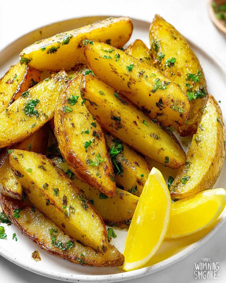 Greek Lemon Potatoes