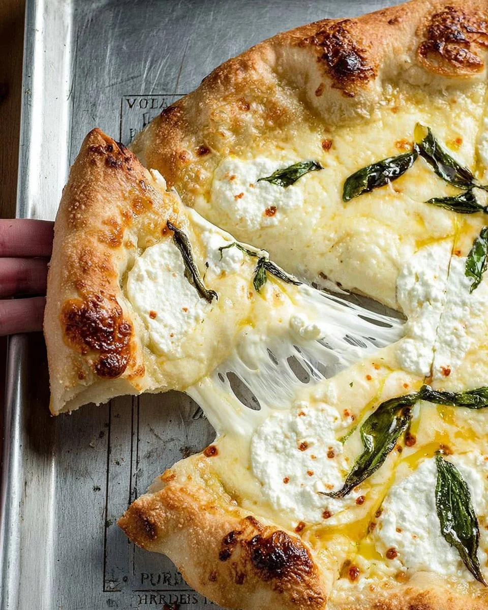 The Best White Pizza
