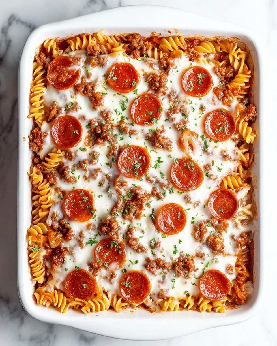 Pizza Pasta Casserole
