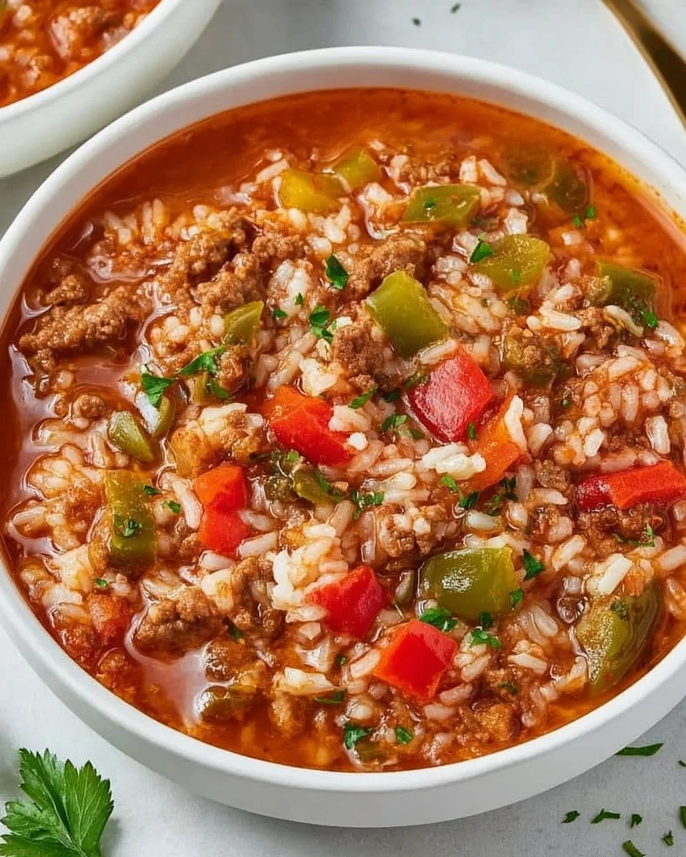 Stuffed Pepper Soup
