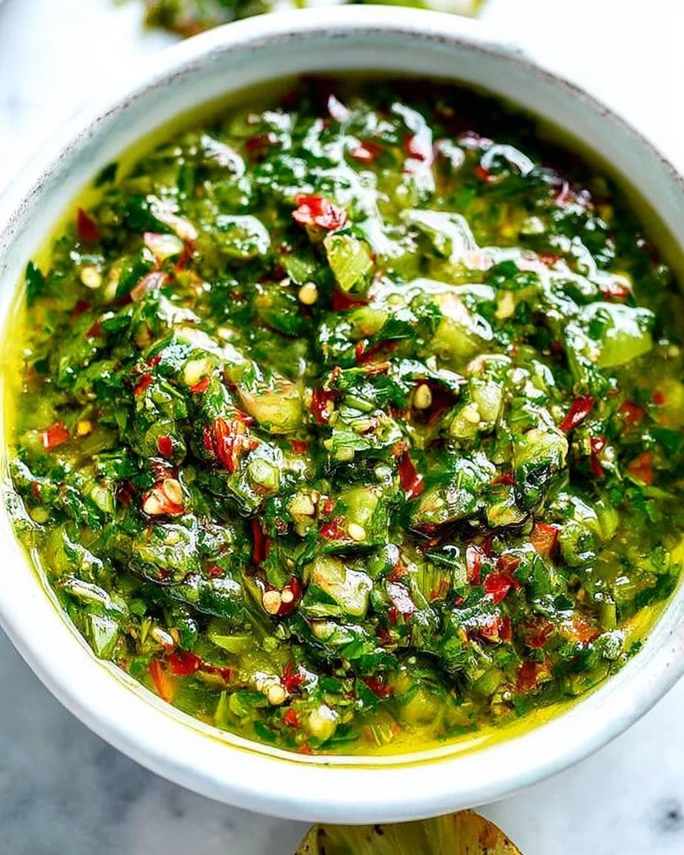 Authentic Chimichurri Sauce