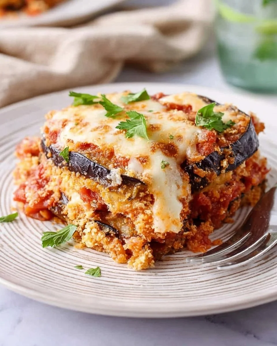 Baked Eggplant Parmesan