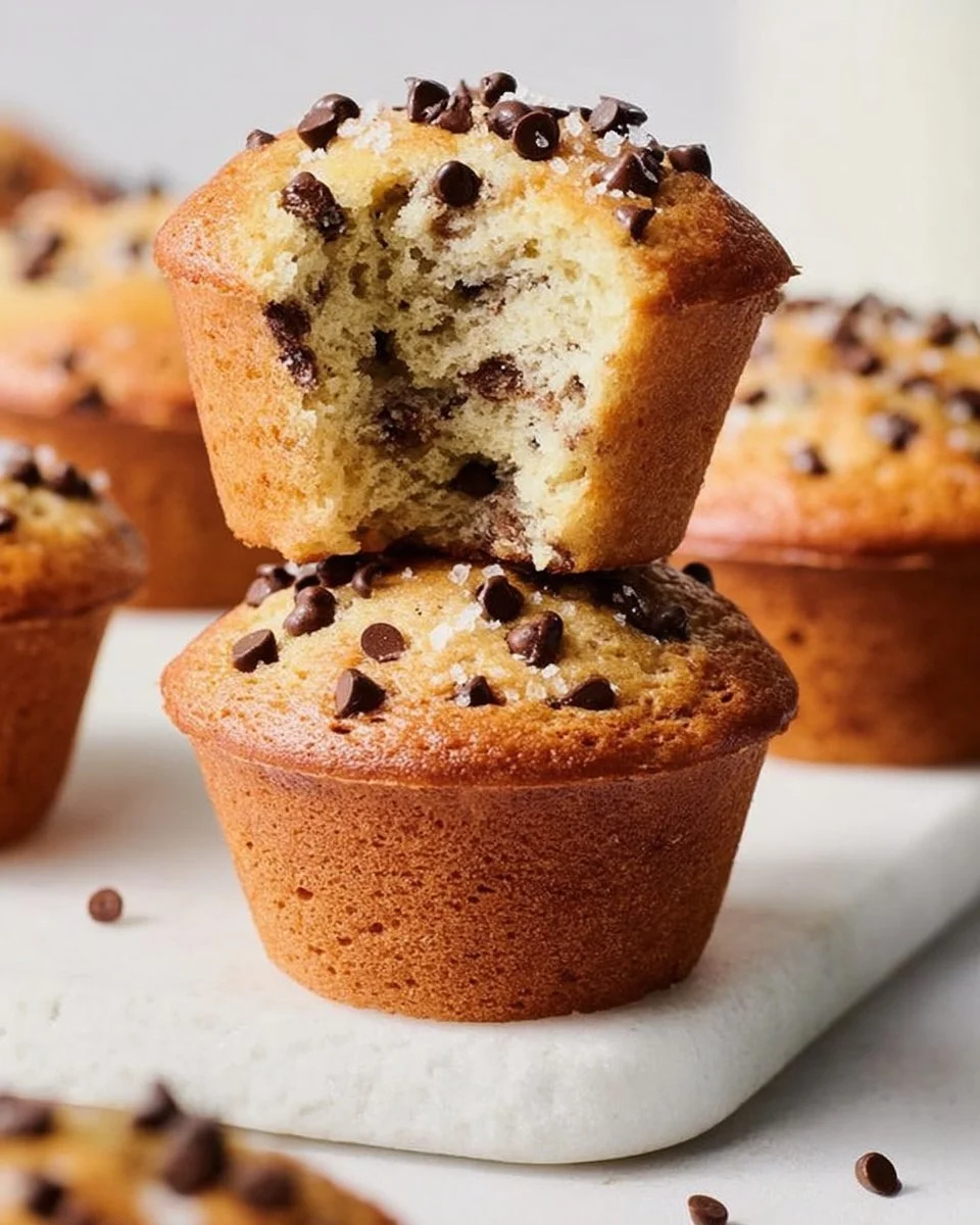 Bakery-Style Chocolate Chip Muffins