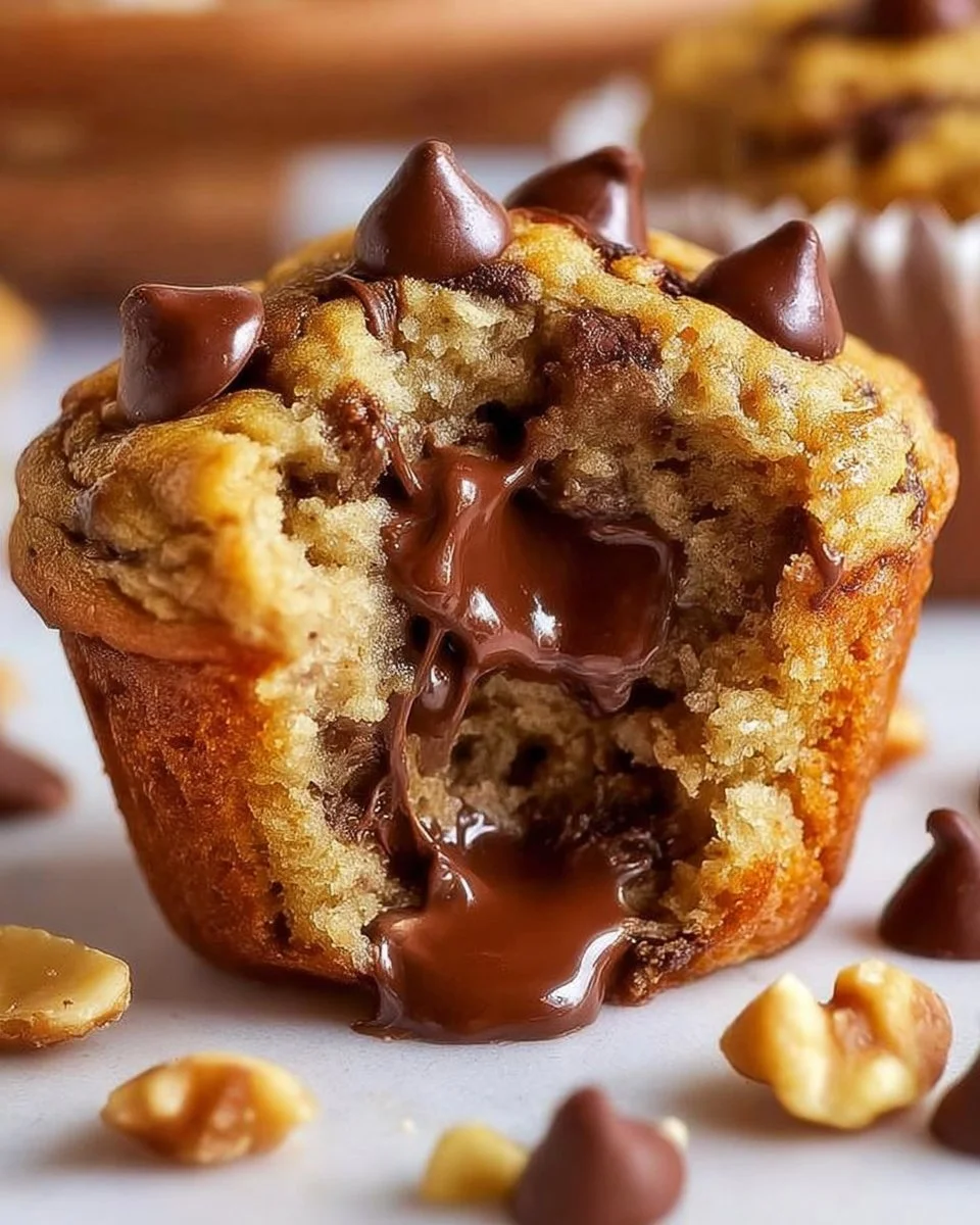 Banana Chocolate Chip Muffins