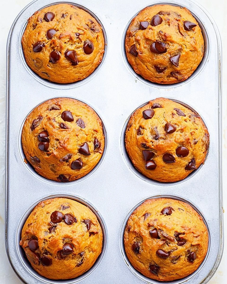 Banana Chocolate Chip Muffins