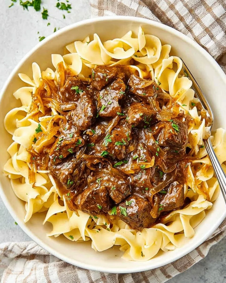 Beef and Noodles