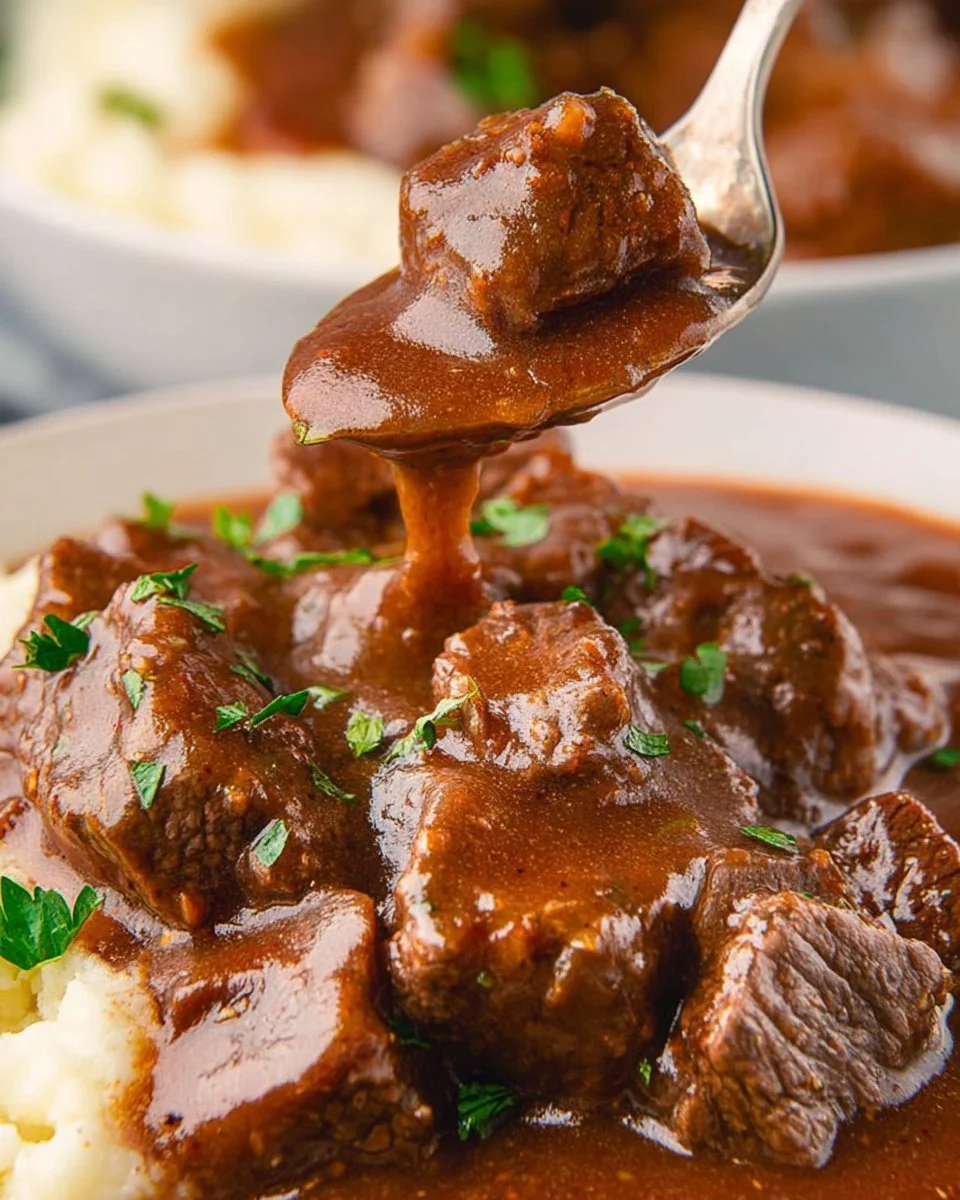 Beef Tips and Gravy