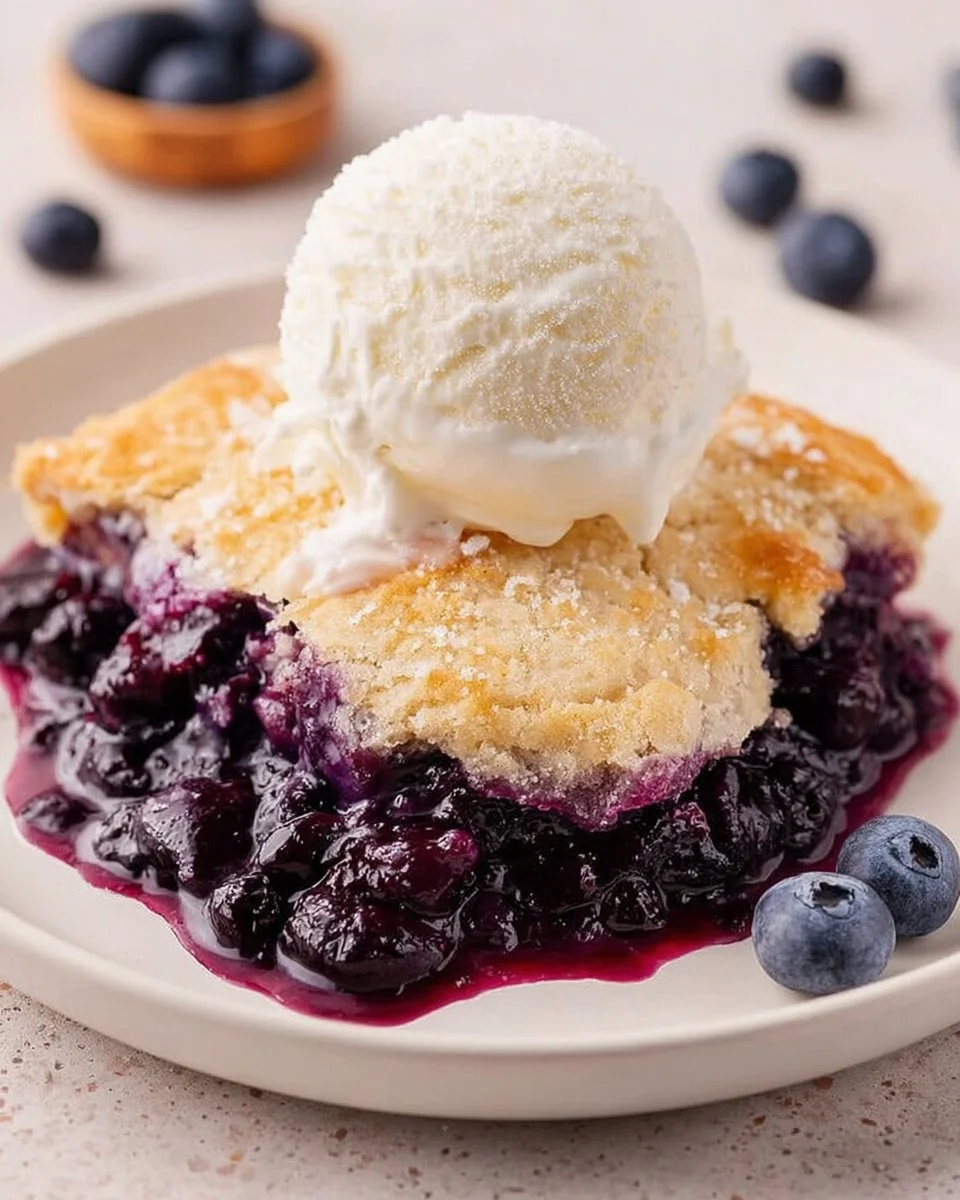 Blueberry Cobbler