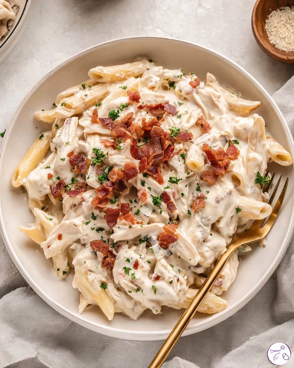 Chicken Bacon Ranch Pasta