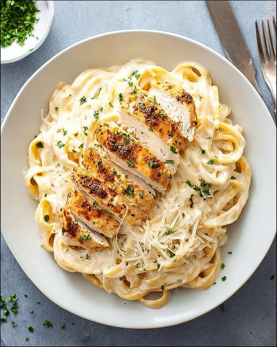 Chicken Fettuccine Alfredo