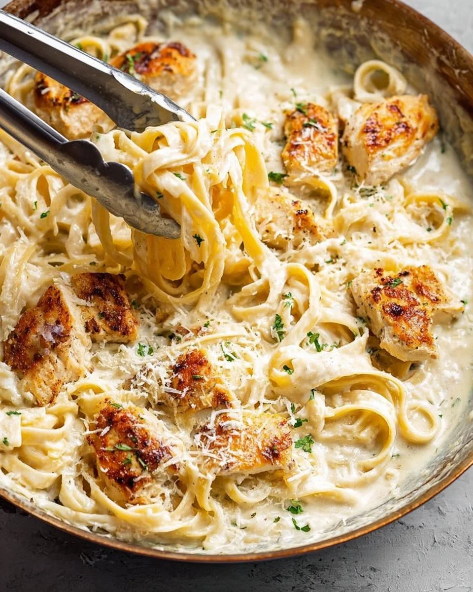 Chicken Fettuccine Alfredo