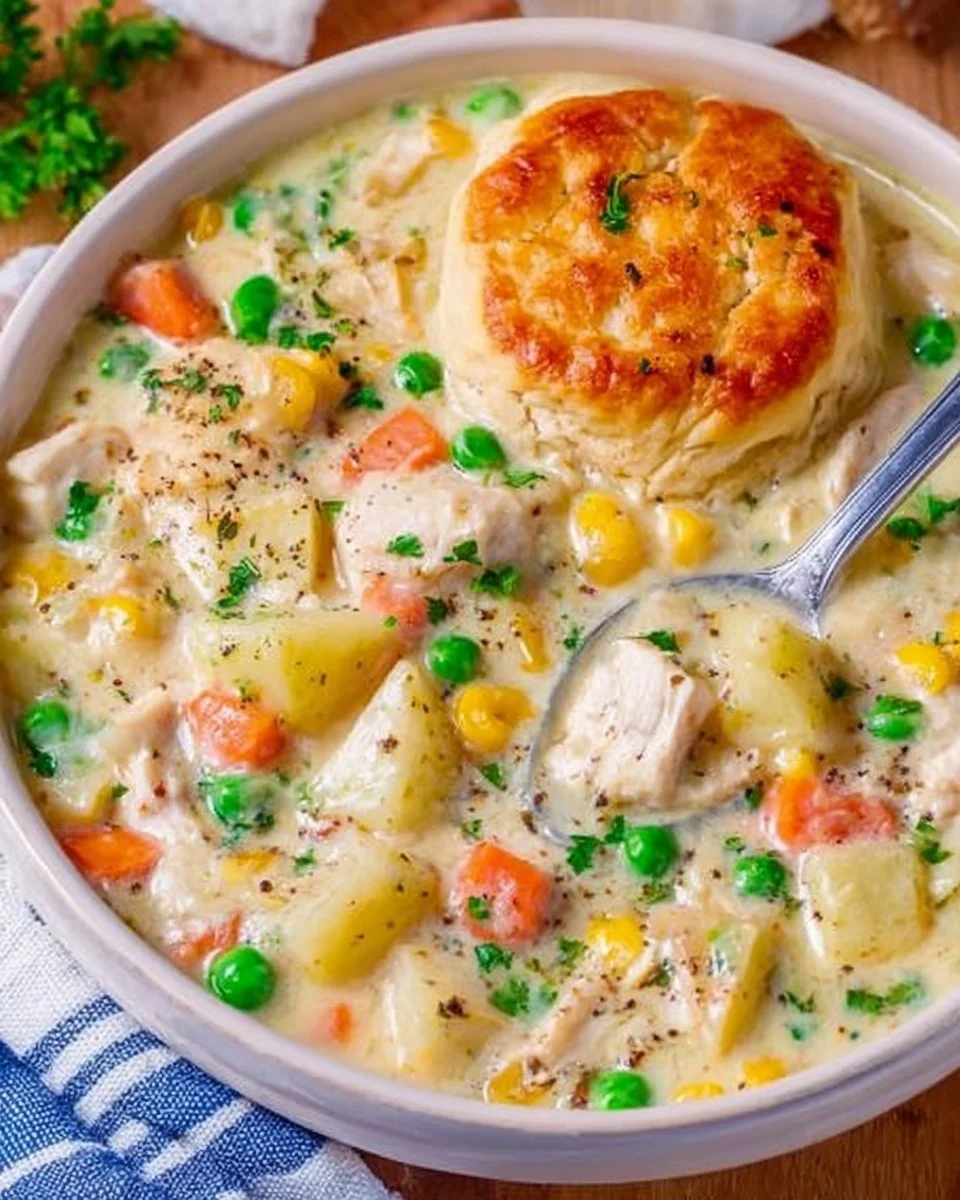 Chicken Pot Pie Soup