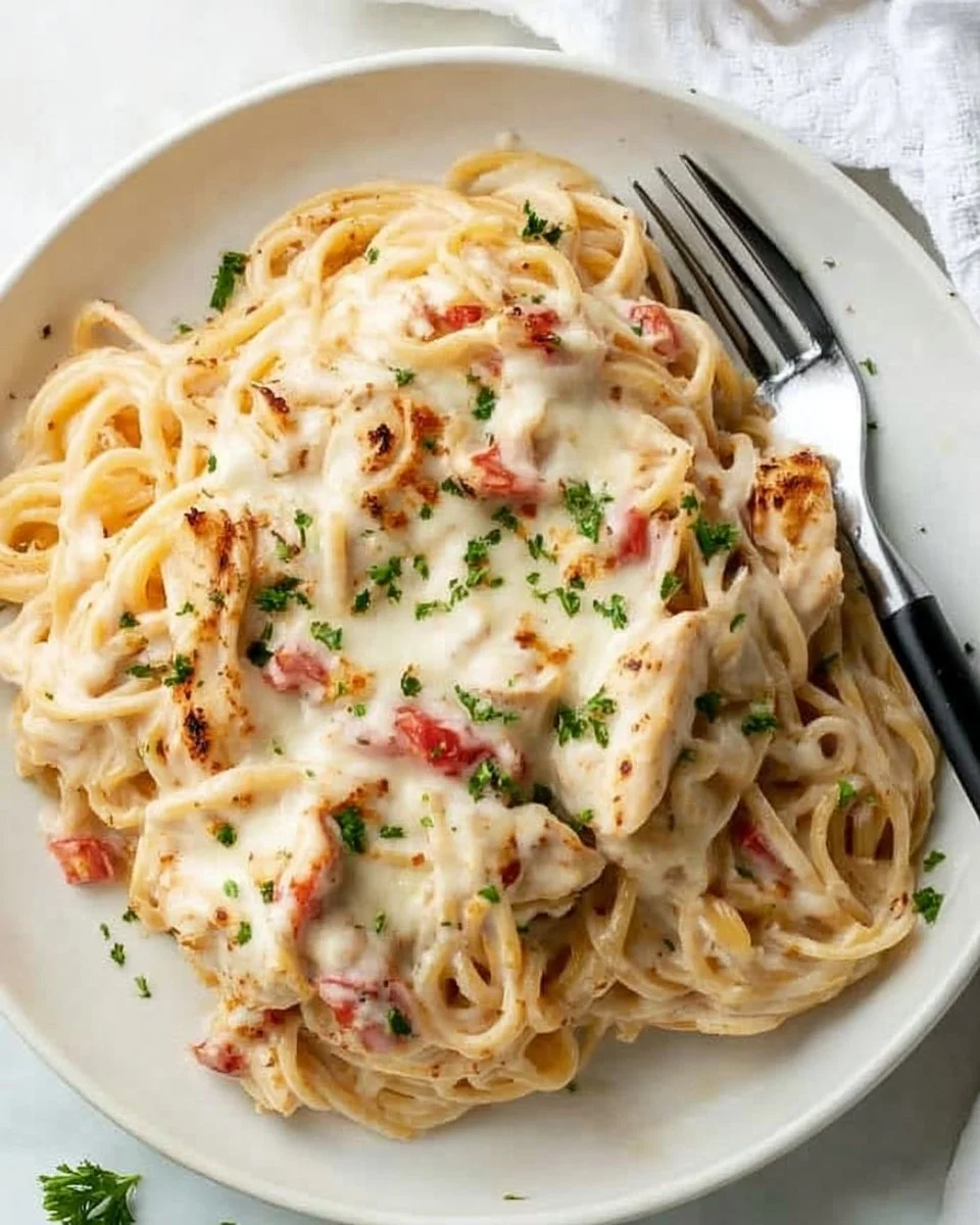 Chicken Spaghetti with Rotel