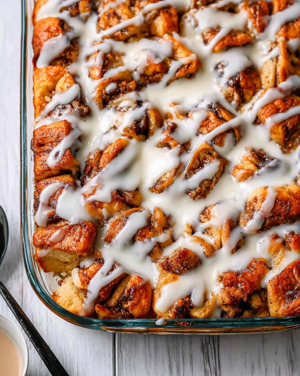 Cinnamon Roll Casserole