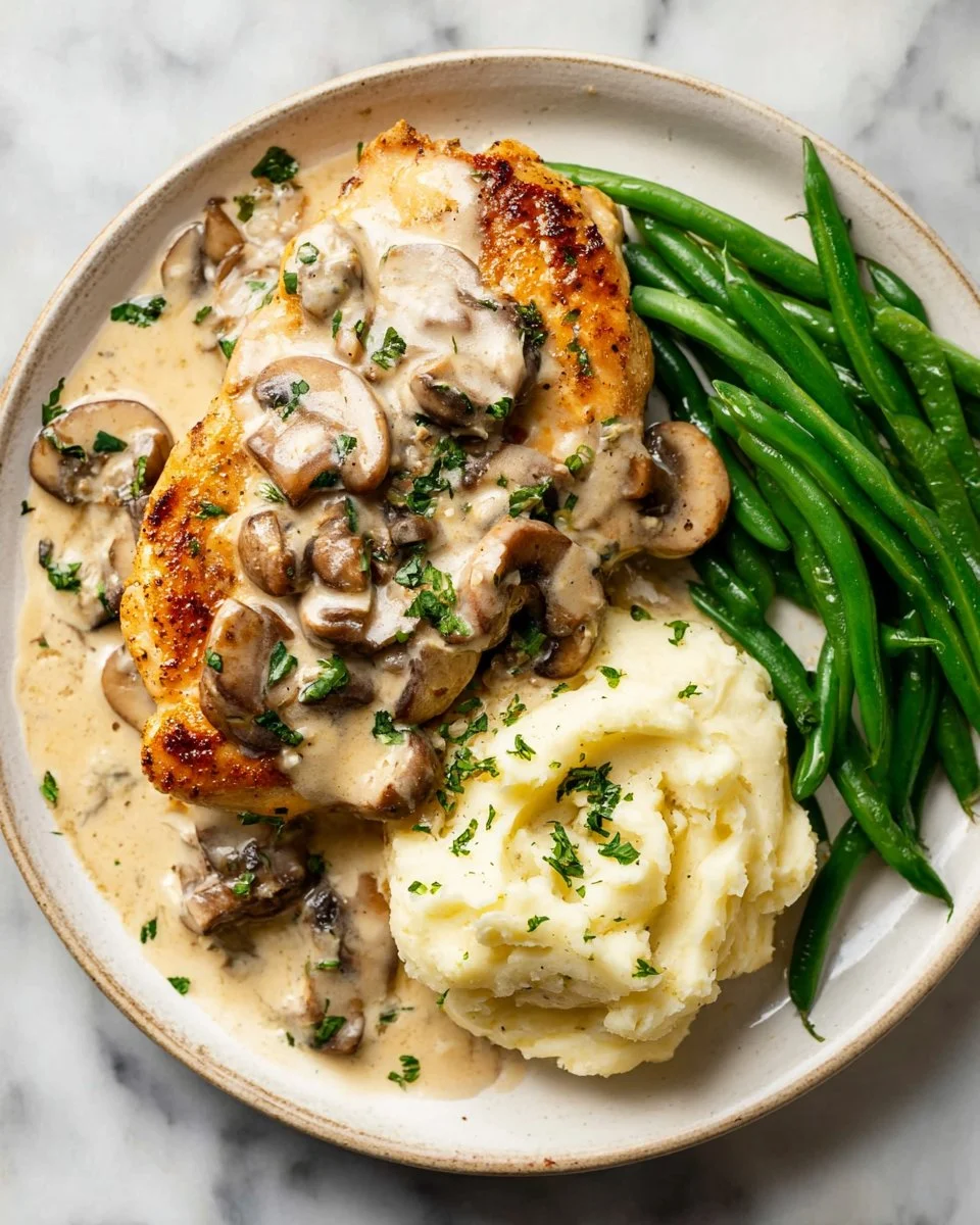 Creamy Mushroom Chicken