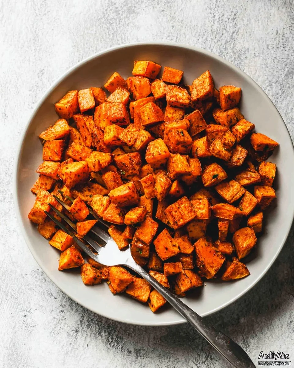 Crispy Roasted Sweet Potatoes