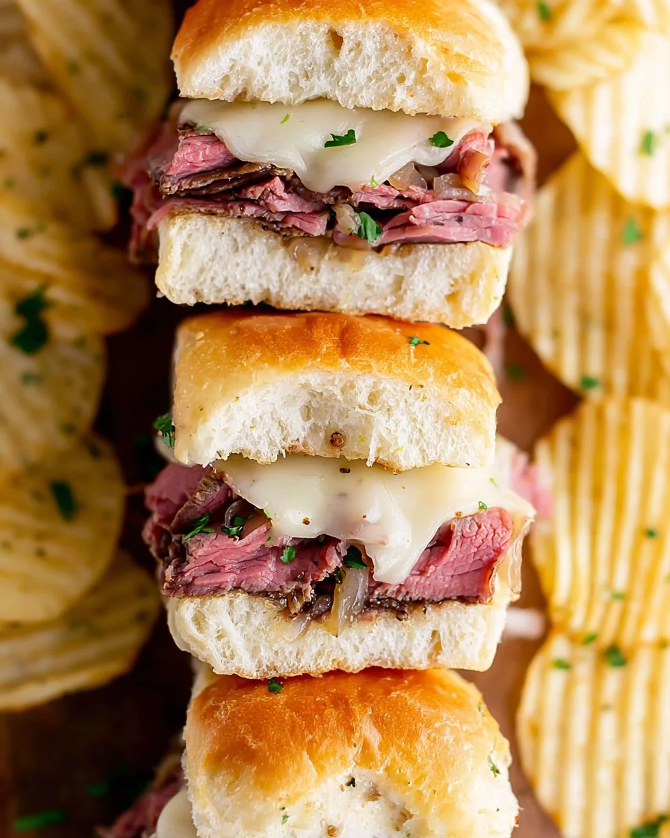 Easy Roast Beef Sliders