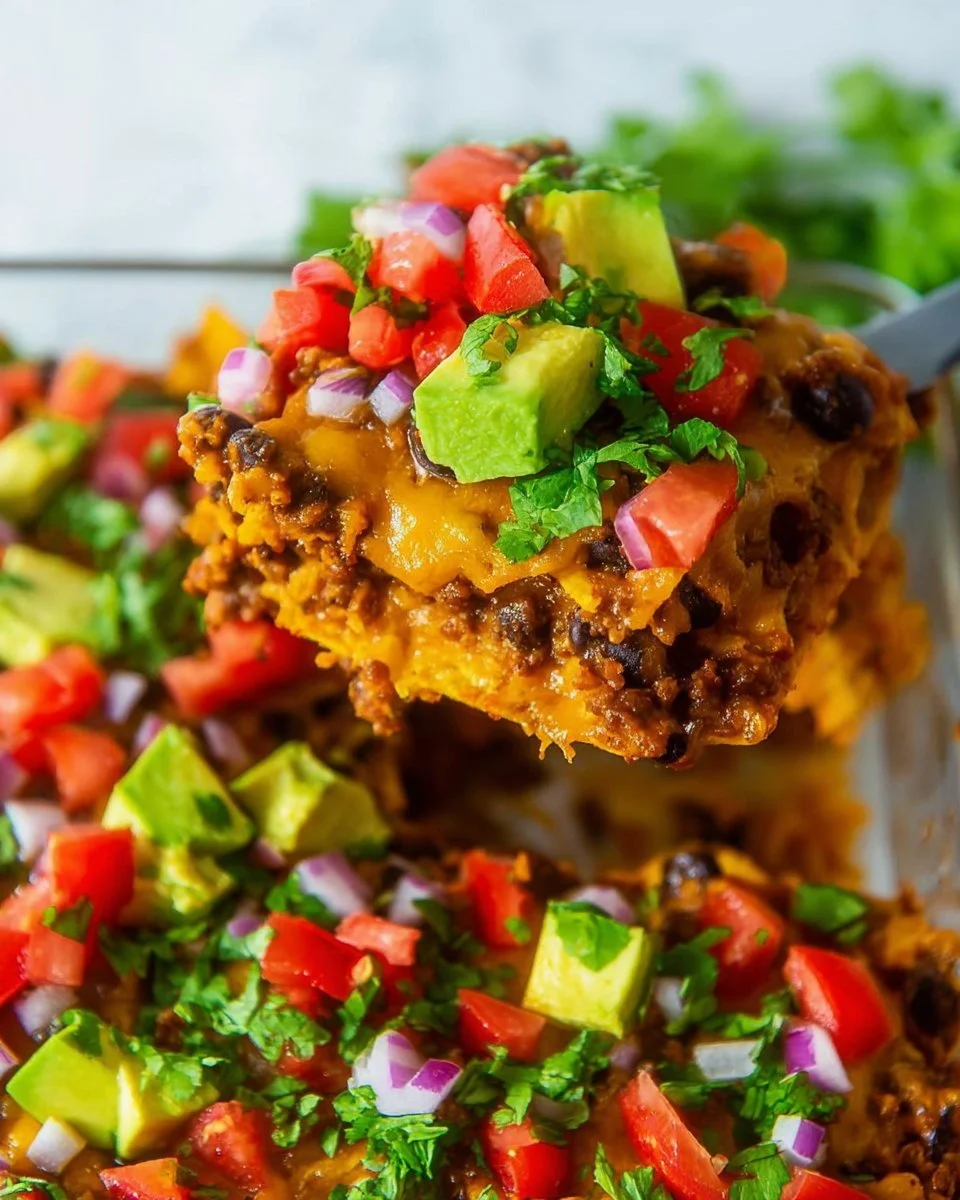 EASY TACO CASSEROLE