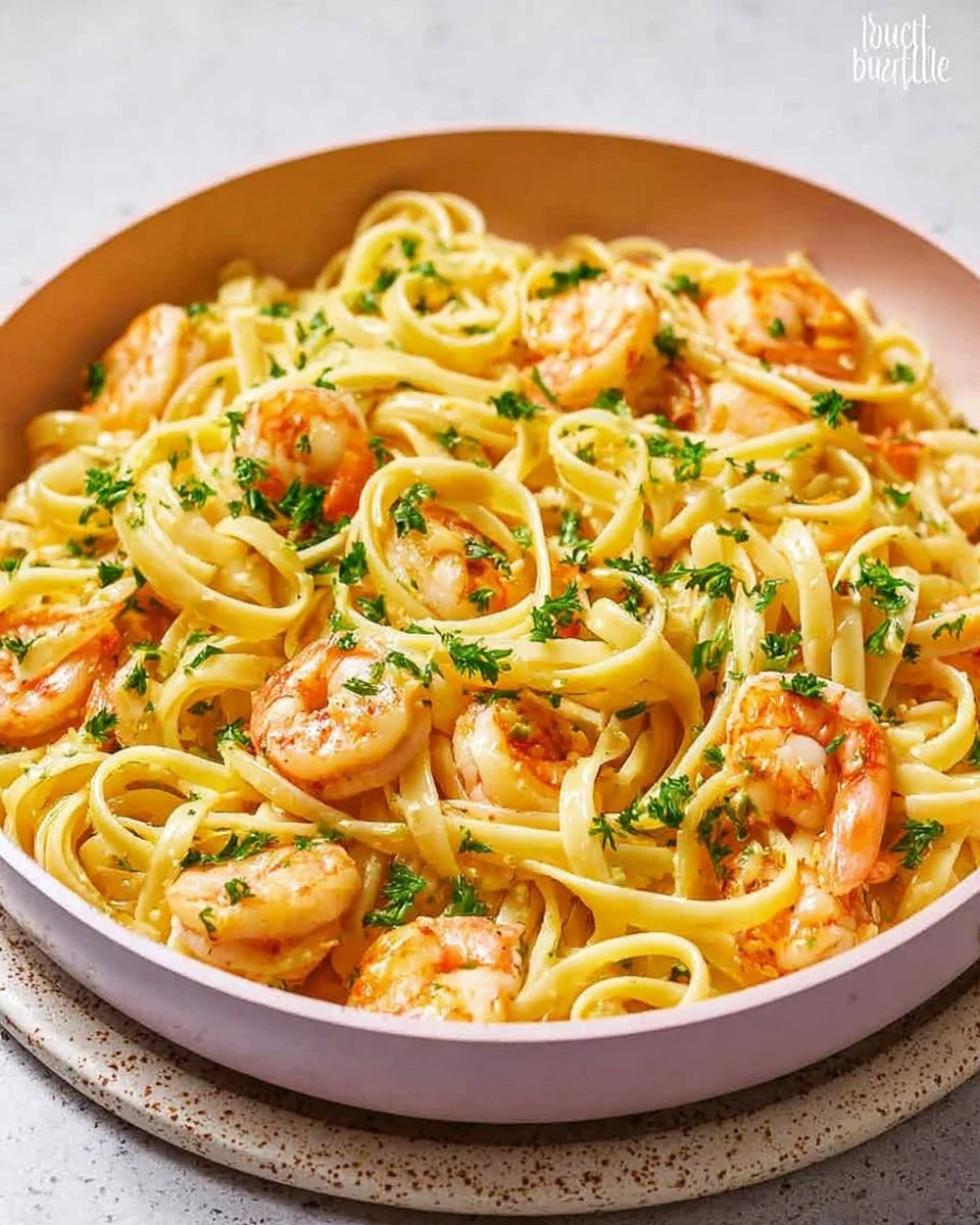Garlic Butter Shrimp Pasta