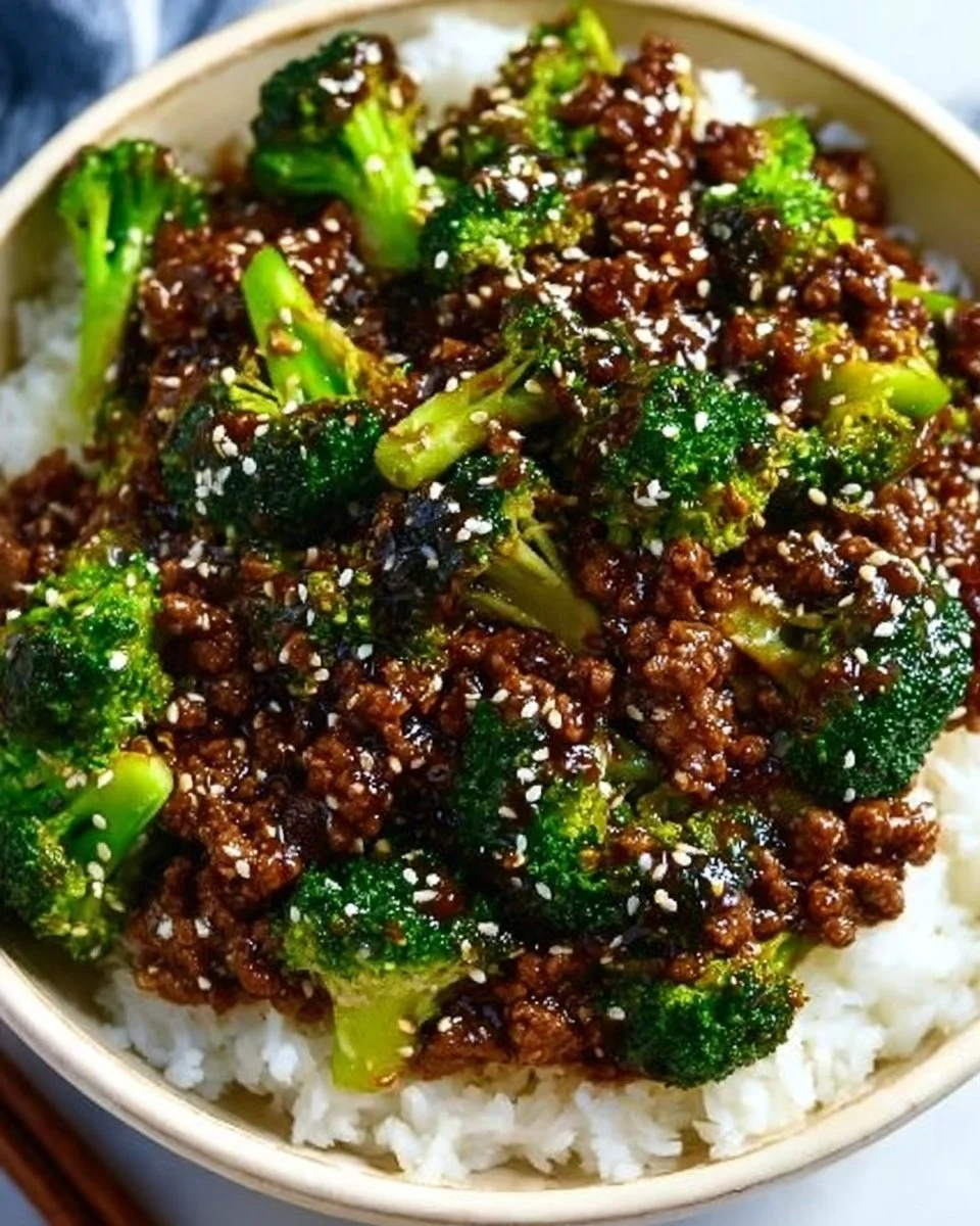 Ground Beef And Broccoli