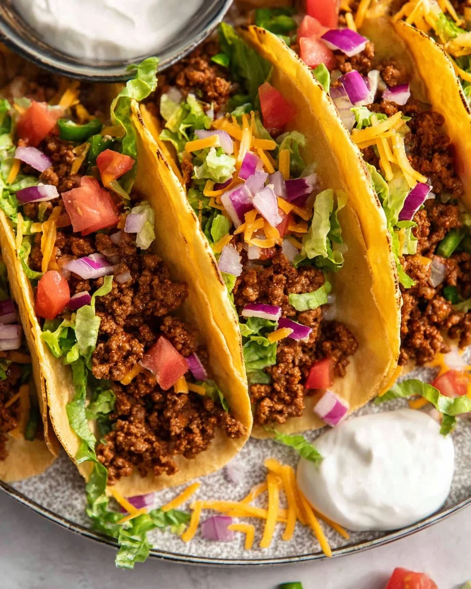 Ground Beef Tacos
