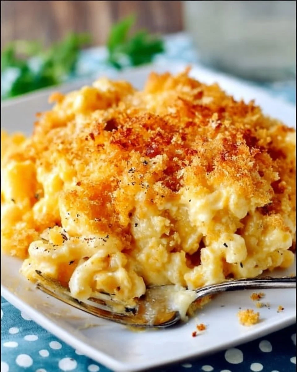 Homemade Baked Mac and Cheese