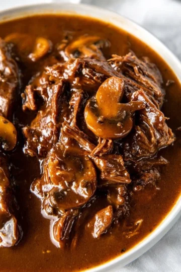 Instant Pot Beef Tips cooked to perfection in a pressure cooker