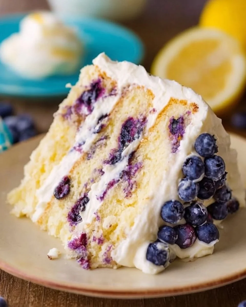 Lemon Blueberry Cake