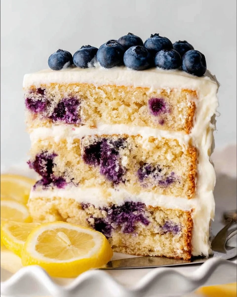 Lemon Blueberry Cake