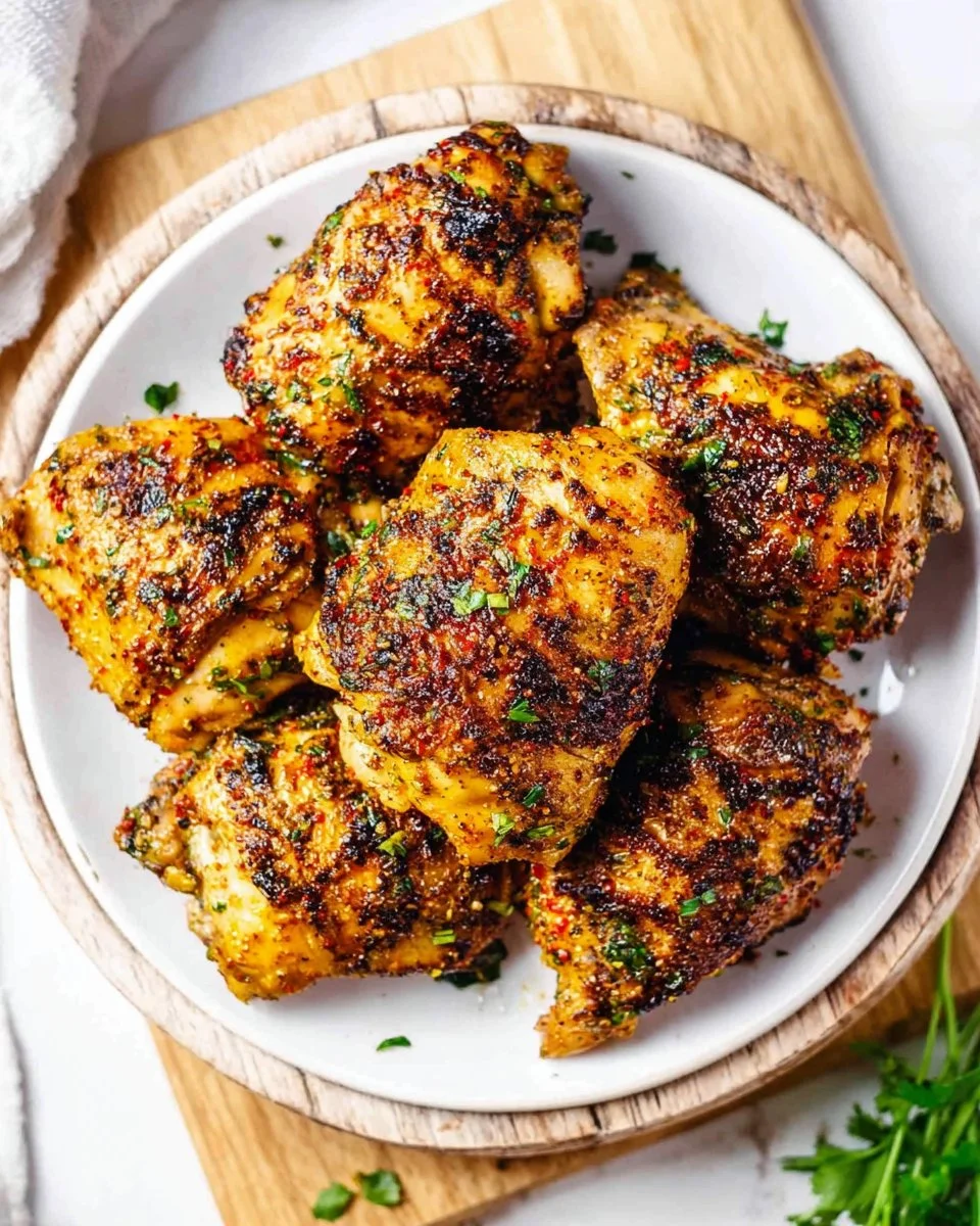 Oven Baked Chicken Thighs
