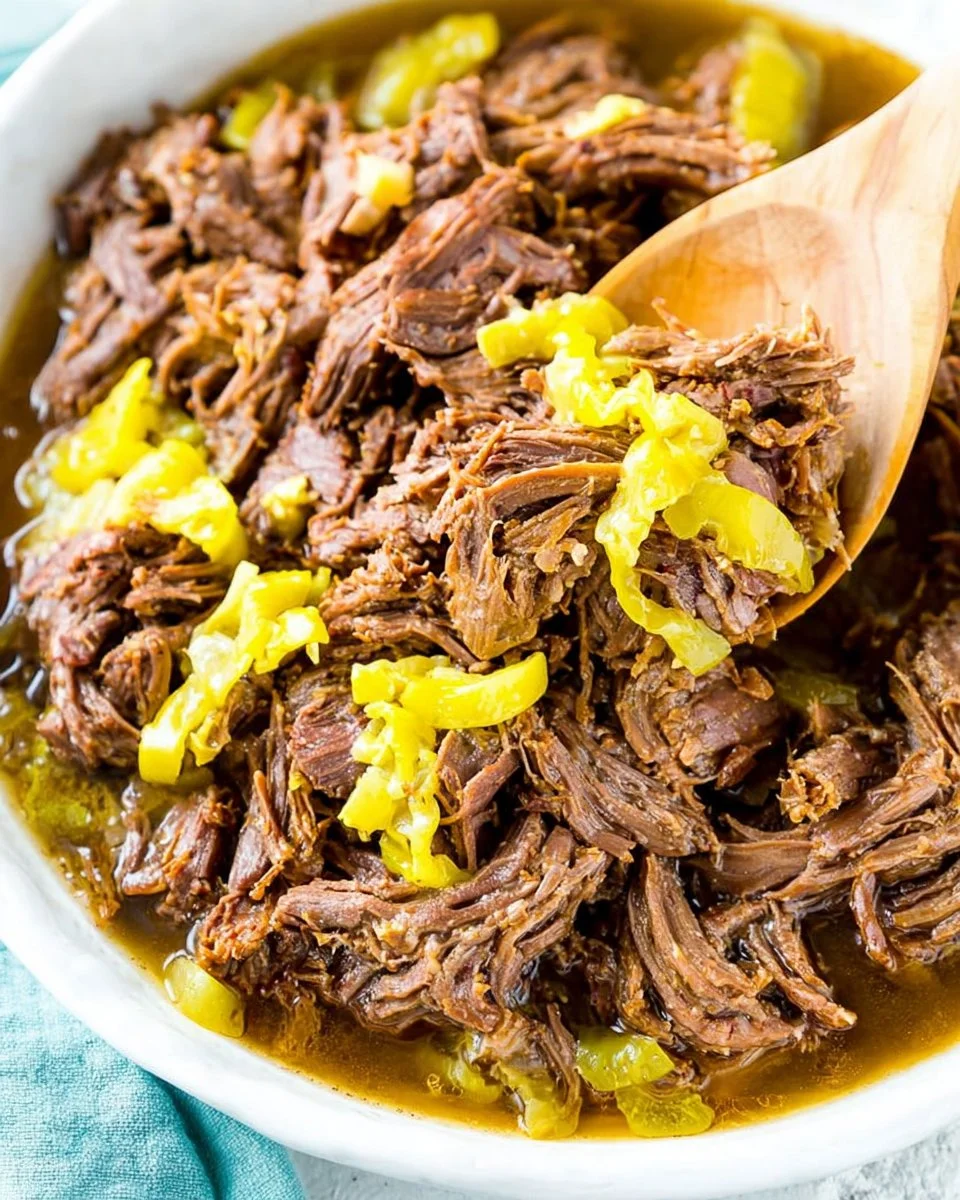 Slow Cooker Italian Beef