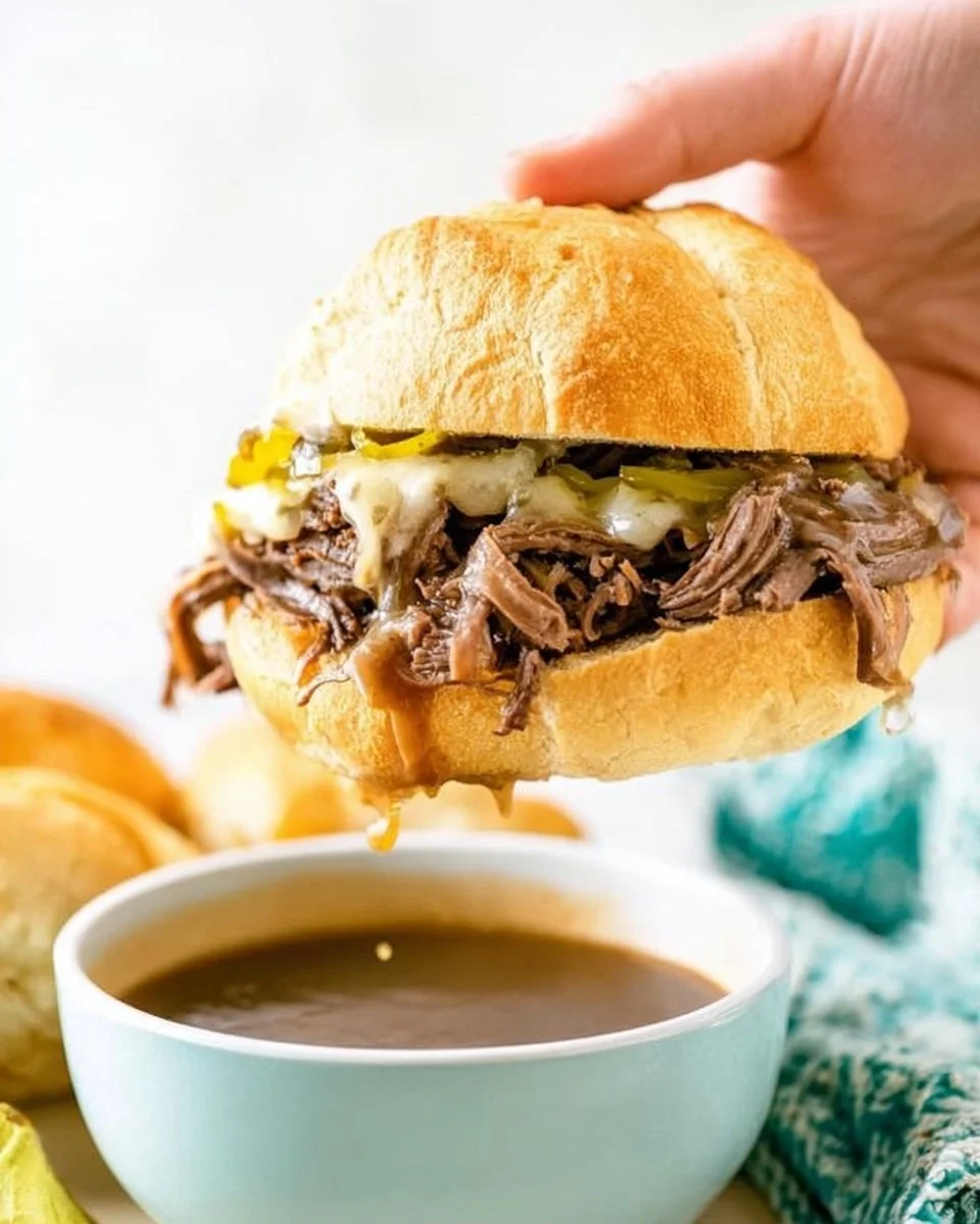 Slow Cooker Italian Beef