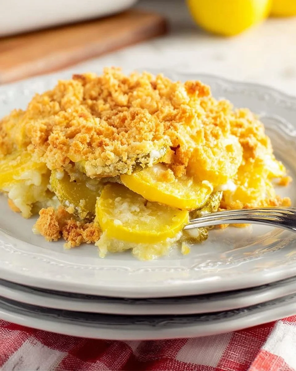 Southern Squash Casserole