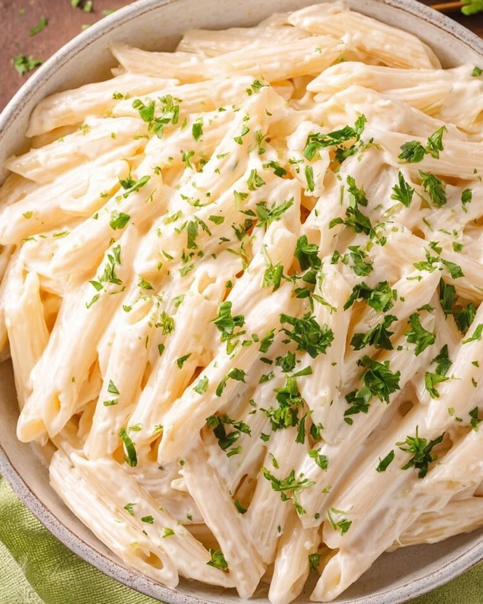 White Sauce Penne Pasta